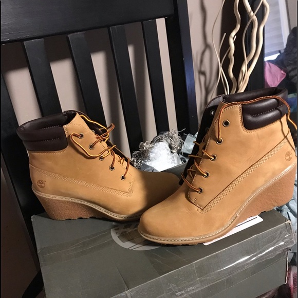 womens timberland boots wedge heel